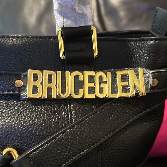 Bruceglen mini harness tote bag in black - NWT Retail $395 - Picture 7 of 15